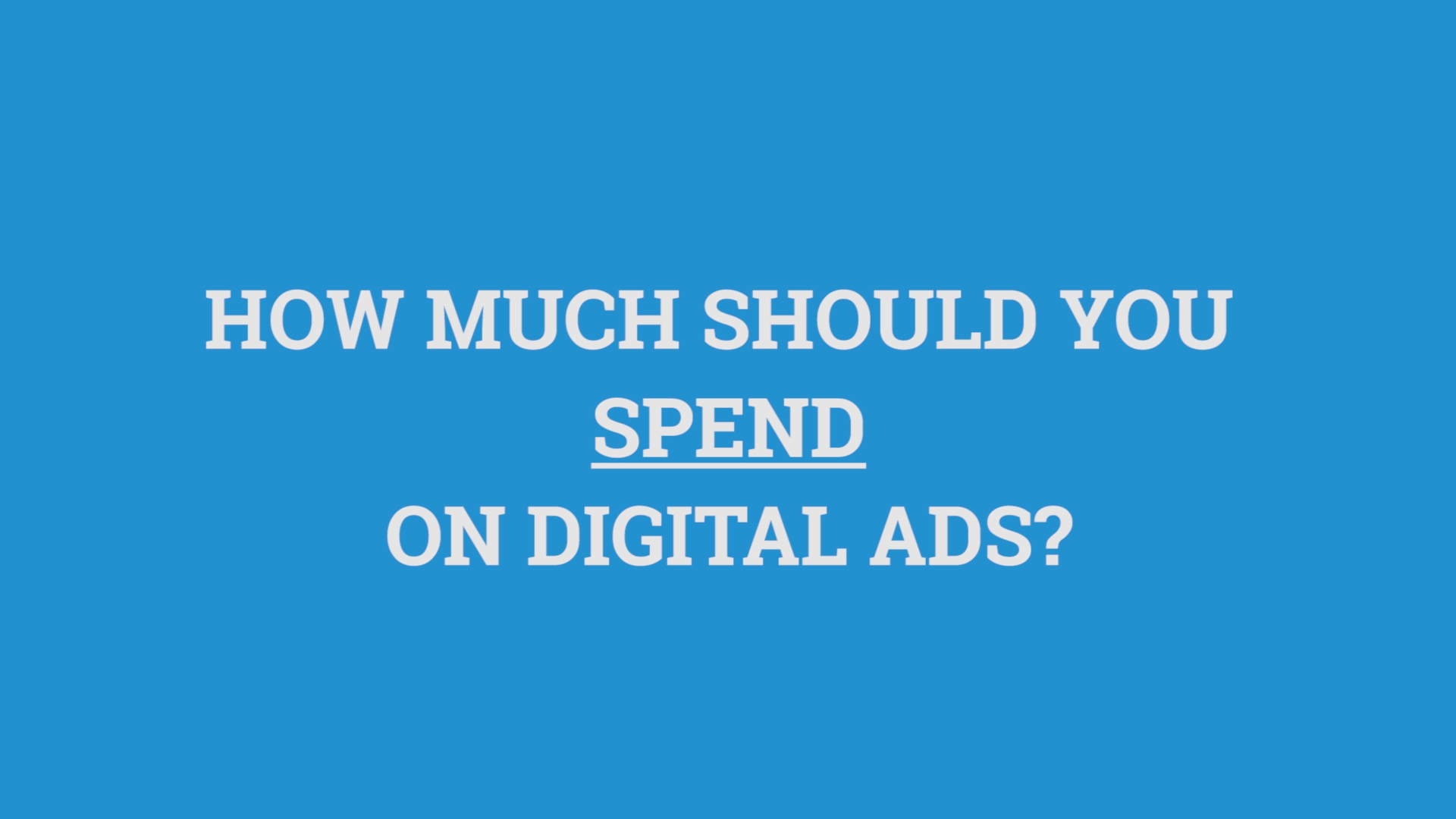 Featured image for “Local Small Businesses: How Much Should You Spend on Google & Facebook Ads Monthly”
