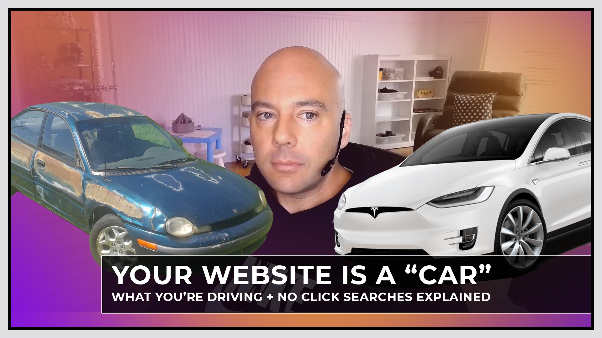 Featured image for “Your website is a “car” | “No click searches” explained | Customization and control are everything!”