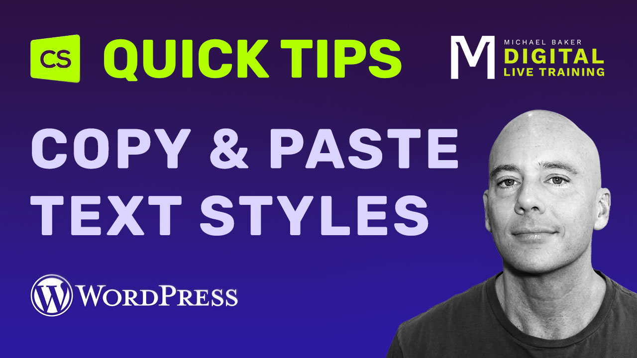 Featured image for “Copy and Paste Text Styles – Cornerstone Quick Tips”